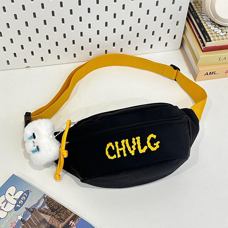 Crossbody Bag Women's New Fashion Versatile Breast Bag Women's Leisure Outdoor Sports Mobile Phone Bag Student Shoulder Bag Tide
