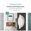 No Drill Anti Collision Cabinet Pull Handle Self Adhesive Sturdy Build for Bathroom Wardrobe Kitchen Drawer