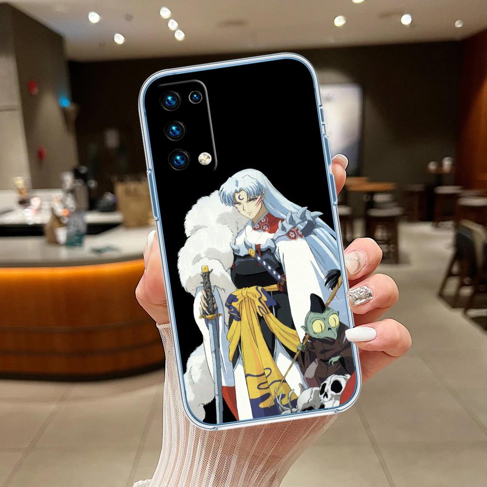 

Inuyasha Transparent Phone Case for Motorola Moto Edge 20 30 40 50 S30 Fusion Ultra Pro Neo Lite + G200 G23 Motorola Edge 40 Neo