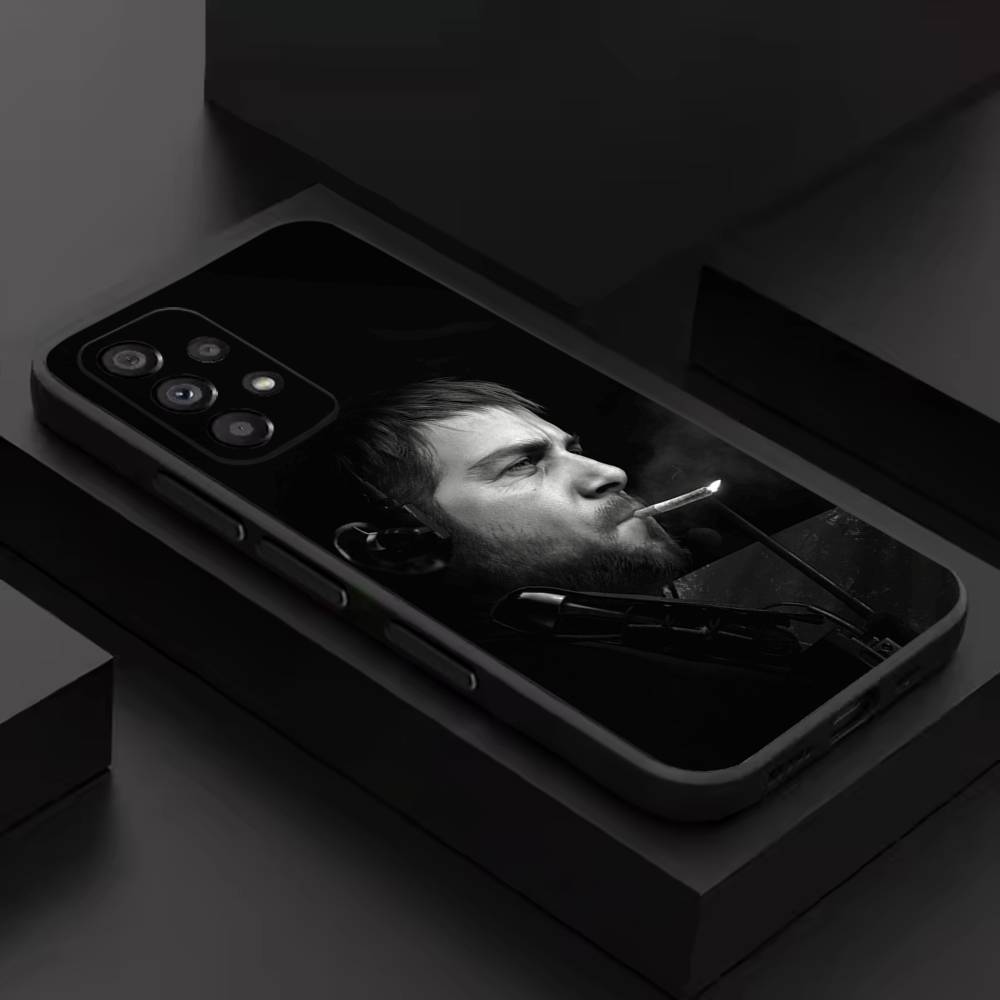 C-Chris R-Redfield Cool Phone Case For Samsung S 26,25,24,23,22,30,21,10,9,Ultra,Plus,Lite,FE,4,5G Black Soft Case