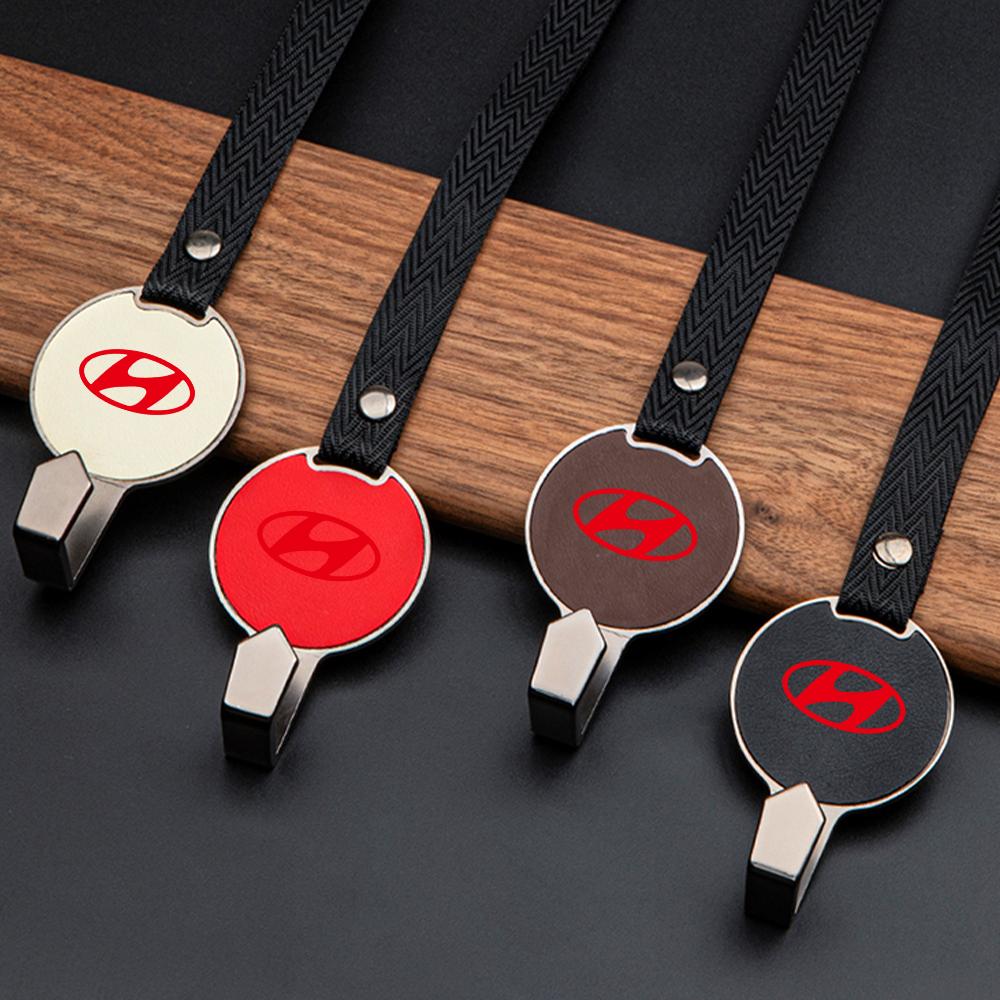 Metal Car Seat Back Hooks Headrest Storage Hook Accessories For Hyundai i10 i20 i30 Creta Tucson Solaris Elantra Fe Kona GDI IX T3