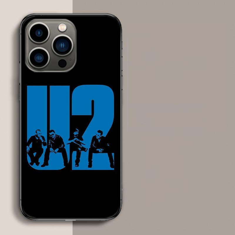 Band U2 Phone Case For Iphone 17 Air 15 Pro 14 Plus 16 Pro Max 12 13 Mini 11 16E X XS Cover Cute Fundas