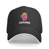 Saab Logo Products Baseball Cap Hat Baseball Cap Dad Hat Thermal Visor Rave Men Golf Wear Women's