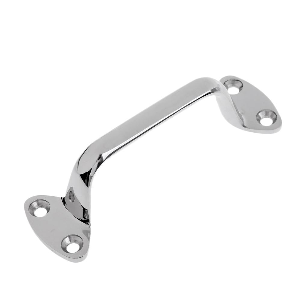4pcs 316 Stainless Steel 8 Inch Boat Polished Boat Grab Handle Handrail