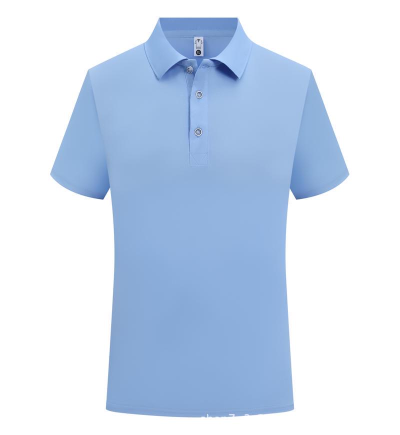 Custom Polo Shirts with Logo Print – Solid Color, Breathable, Short Sleeve Work Uniforms