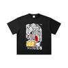 260 GSM Double Yarn 32 Count 100% Cotton One Punch Man V6 Saitama Print Unisex Heavy Cotton T Shirt