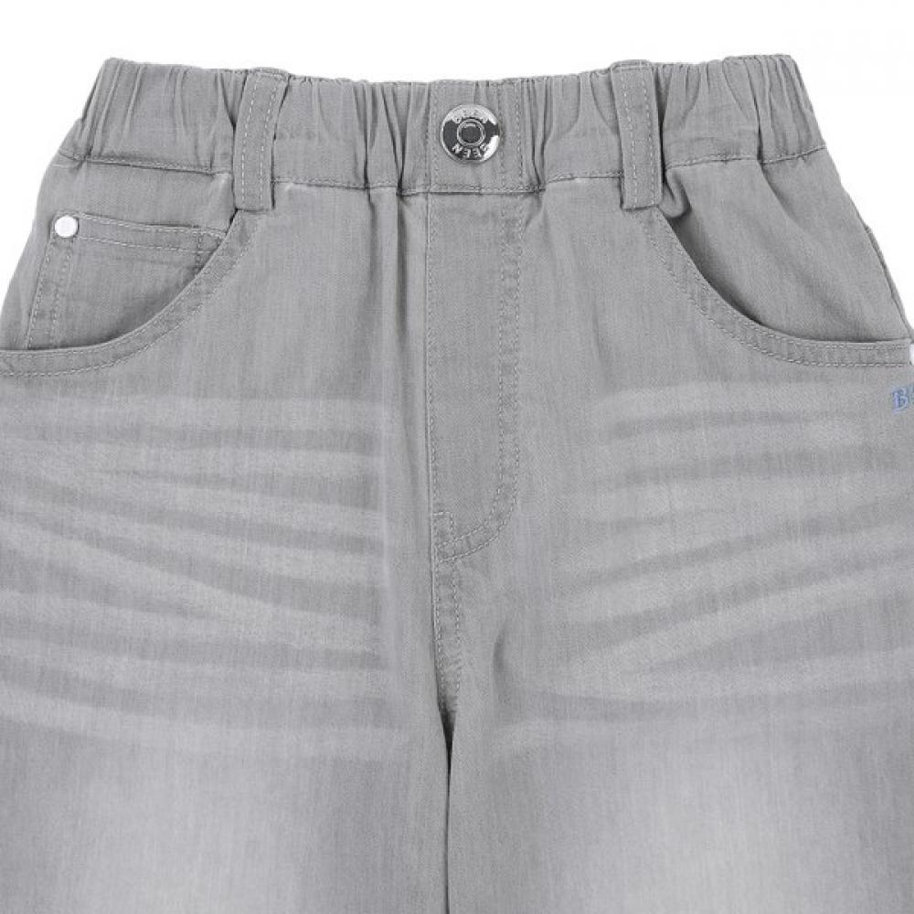 Die Kaffeebohne   Teeblatt Grauer Denim 7-teilige Hose Bz31pt02gy