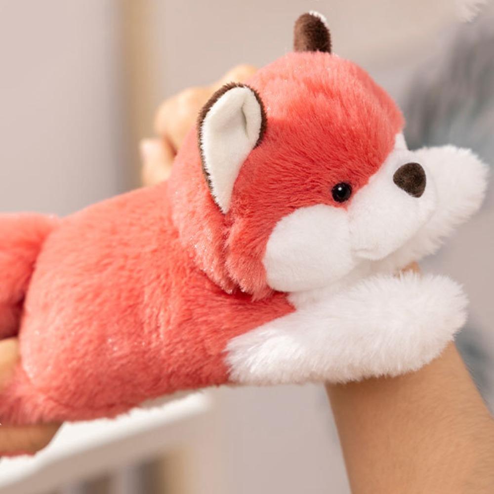 Little Raccoon Plush Doll Slap Bracelet Simulation Capybara Plush Wrist Band  Birthday Gift