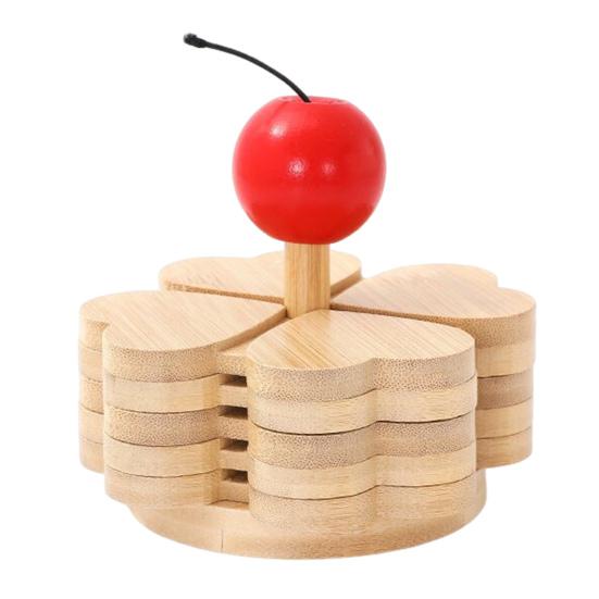 Four-leaf Clover Shape Coaster Heat-Resistant Anti-scalding Placemat Natural Dining Table Mats for Hot Pots