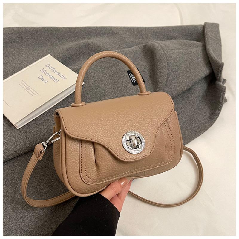 High-end hand carry fashionable small square bag, new simple and versatile shoulder bag, niche design messenger bag