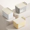 Cream-Style Storage Box for Daily Sundries, Home Socks, Dorm Room Desk Organization
