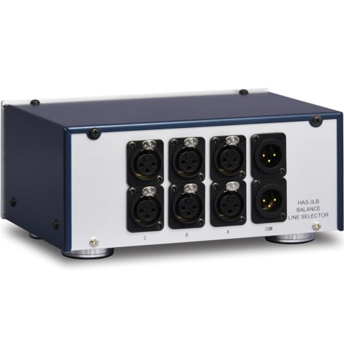 Audio Design Balanced Line Selector HAS-3LB (3F-1M: for Input Switching)