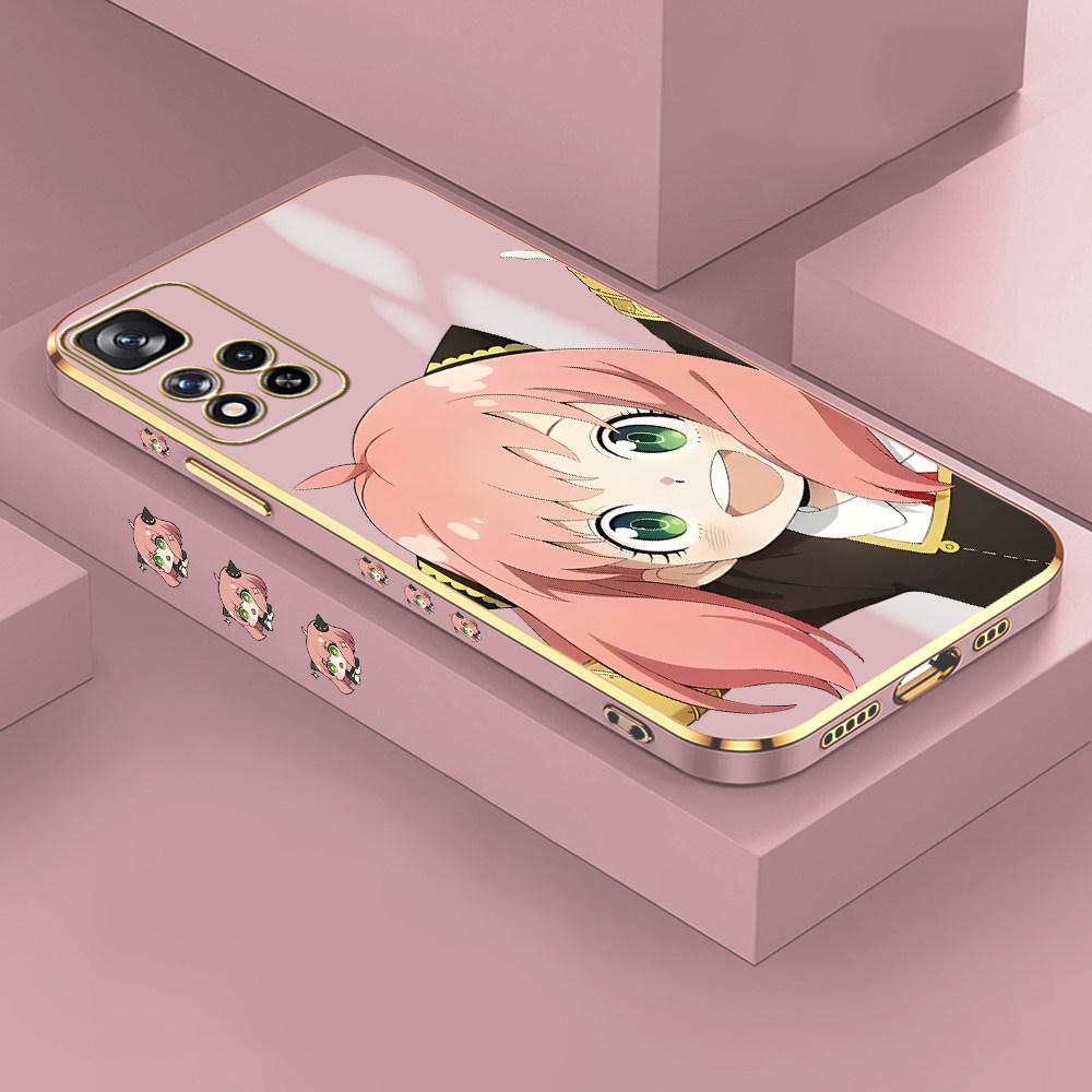 For Redmi Note 13 Pro 12 Pro 12S 11 Pro 11S 10S OPPO A38 A77s A96 Realme C33 C65 OnePlus Soft TPU Full Lens Protect Lovely Girl Phone Case