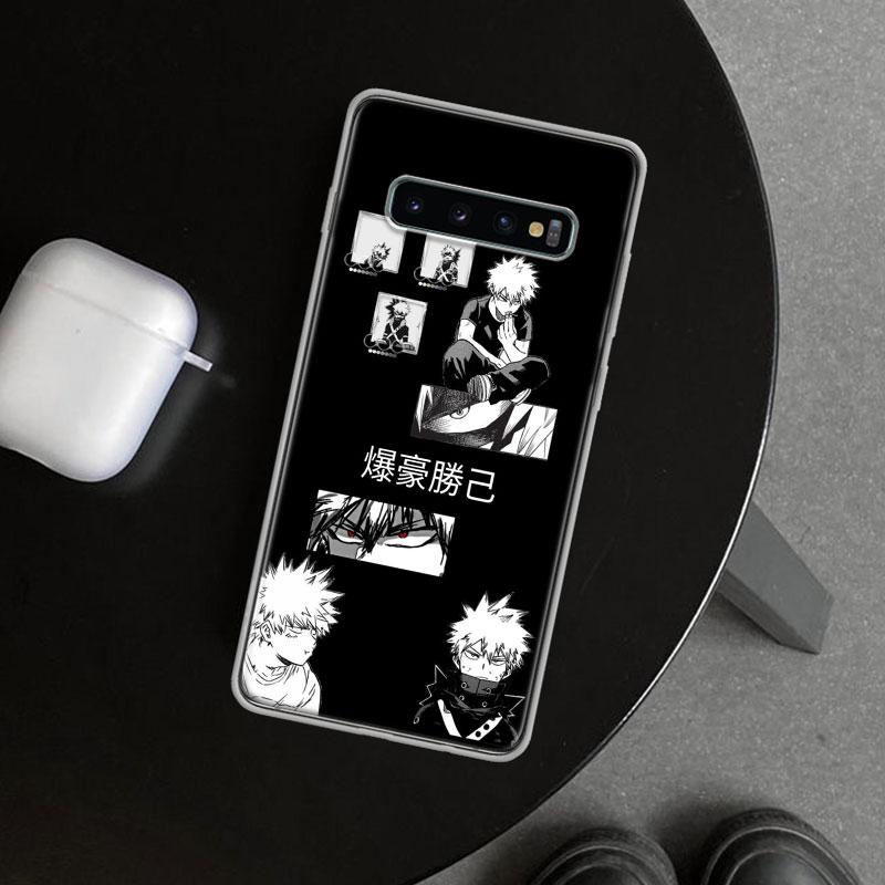 MHA Bakugou Katsuki Phone Case Cover for Samsung Galaxy S26 S25 Edge S24 S23 Ultra S22 Plus S21 FE S20 + Art Customized Fundas G