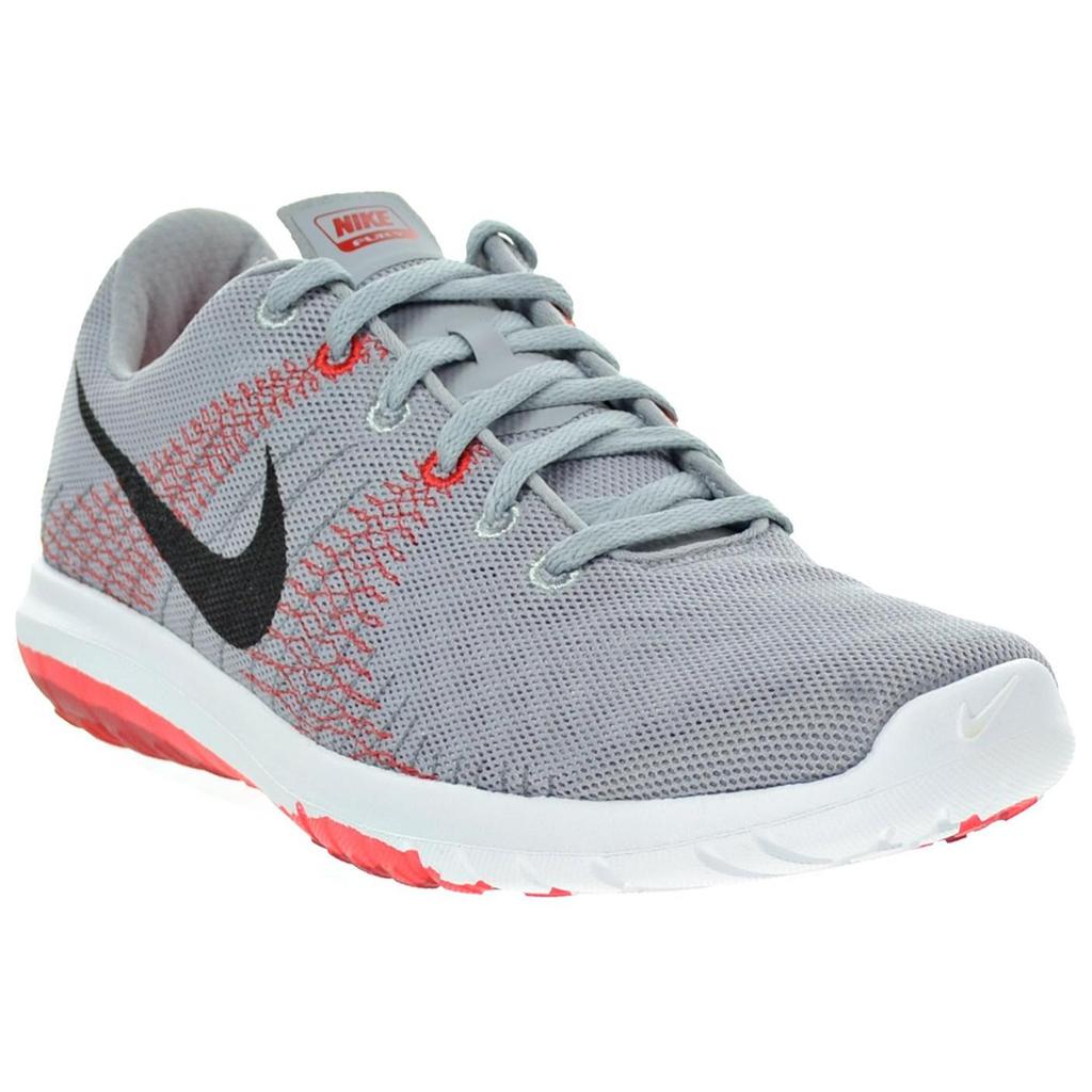 New Nike Flex Fury Shoes 'Grey Black Red' 705298-003