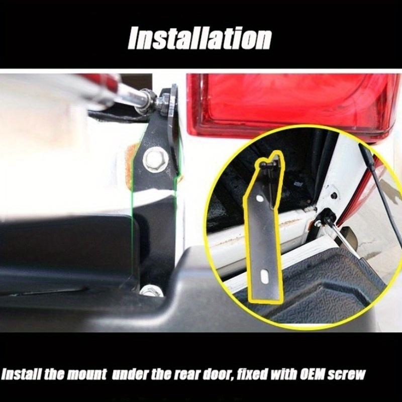 Heavy Duty Tailgate Hydraulic Rod Gradual Damping System Compatible with NISSAN NAVARA NP300 D23 Ruiqi