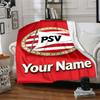 1 шт. Персонализированное одеяло PSV с именем, Подарок, для мужчин и женщин, Мягкое одеяло, Хорошо для дивана, кровати, диван-кровати, путешествий, Легкое фланелевое одеяло