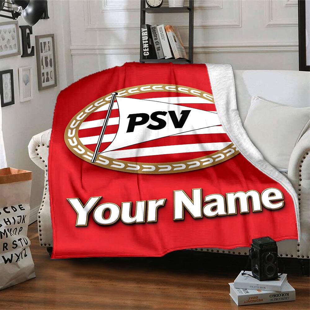 1 шт. Персонализированное одеяло PSV с именем, Подарок, для мужчин и женщин, Мягкое одеяло, Хорошо для дивана, кровати, диван-кровати, путешествий, Легкое фланелевое одеяло