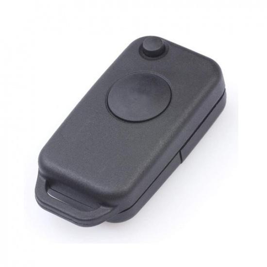 Remote Control Key Housing Shell HU39 1 Button for Mercedes-Benz 500E ML55 AMG