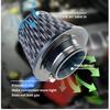 ISURE MARINE 76mm 3" Universal Car High Flow Air Filter Mushroom Head Air Filter High Flow Cold Intake Filter Red Black Blue