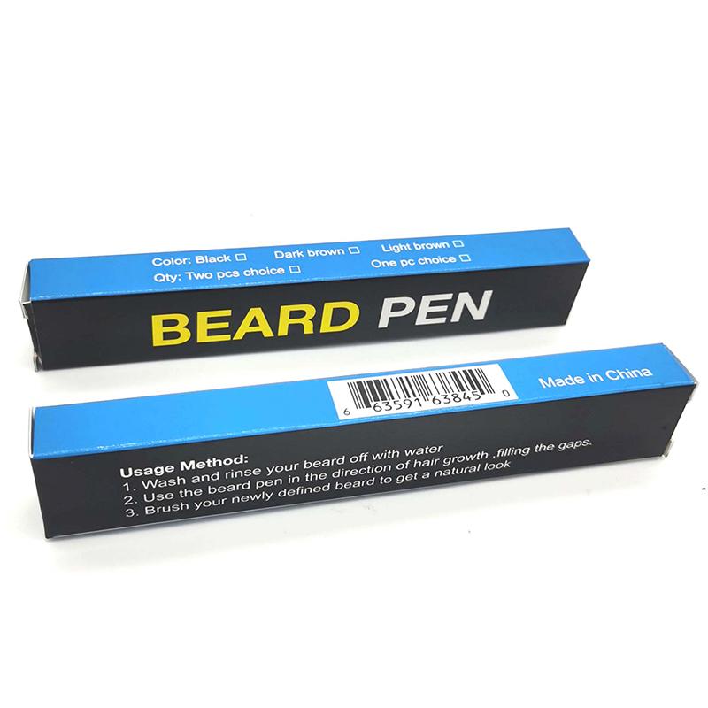 Creion de Barba Rezistent la Apa, Filler, Acoperire de Lunga Durata si Natural pentru Barba