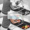Anti-splash Kitchen Faucet Splash Guards Silicone Drain Tray Mat  Bathroom Gadgets