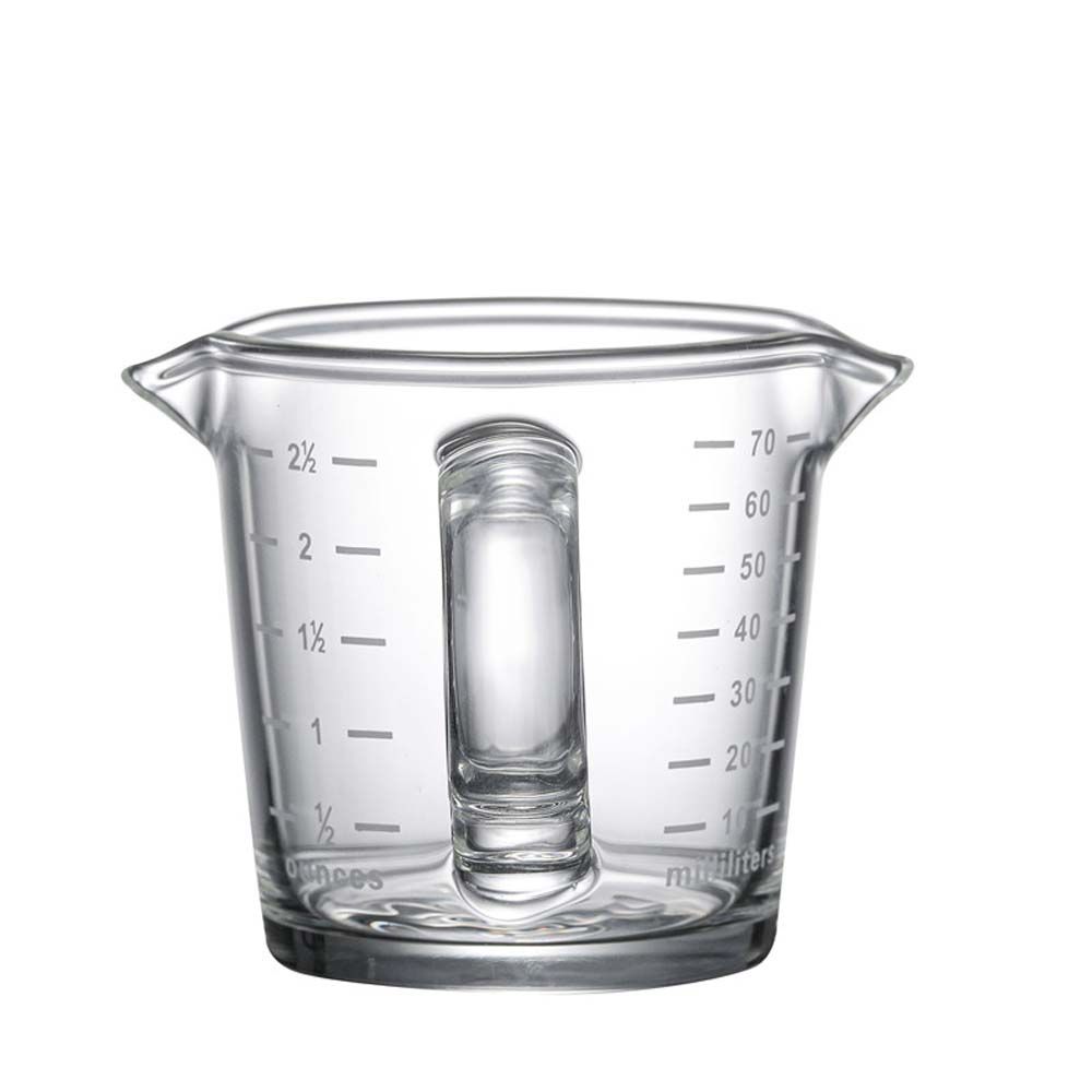 Small 70ml Kitchen For Espresso Coffee Glass Milk Ounce Cup Measuring Cup Jigger Coffeware