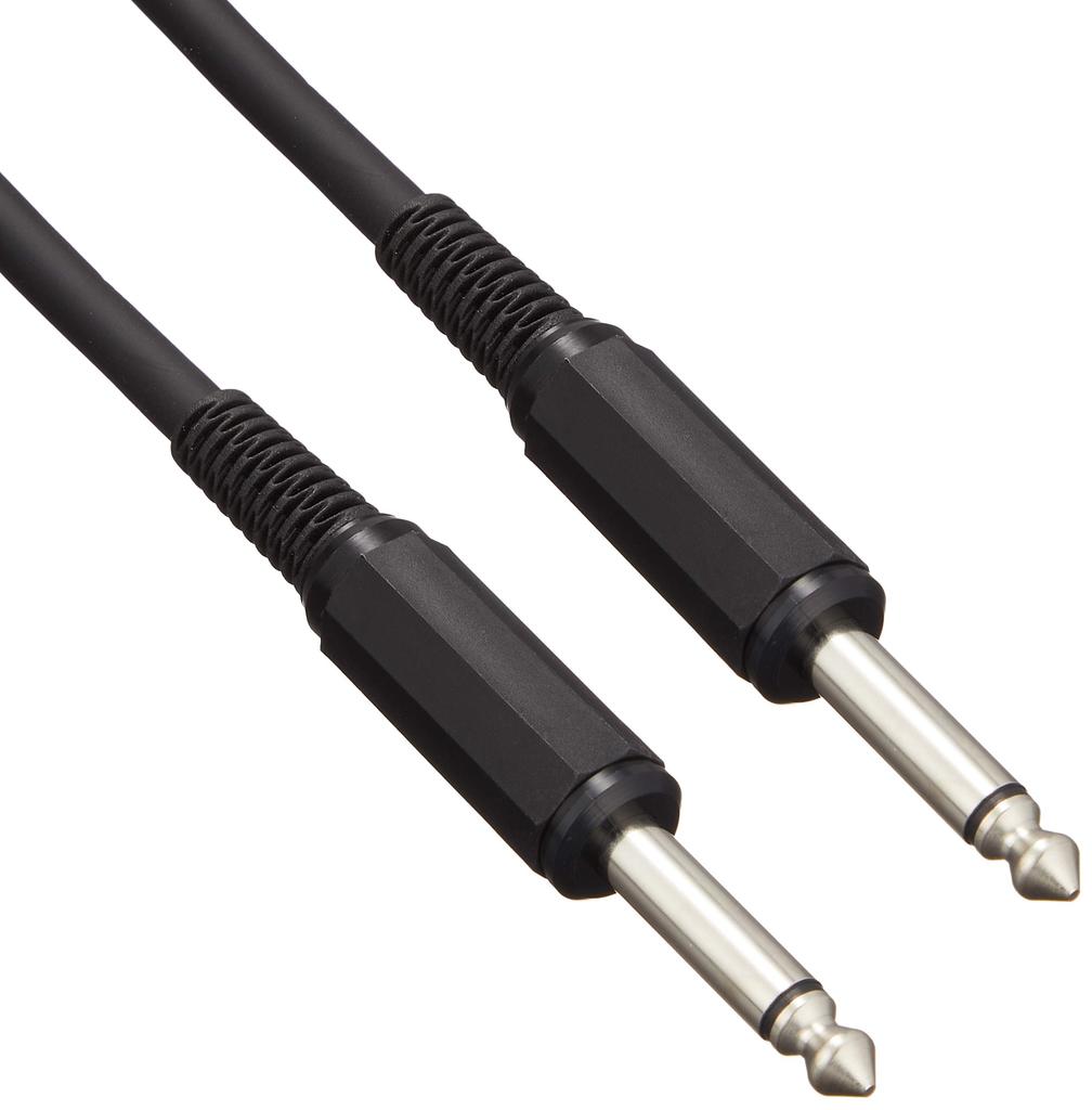 5m cord with 6.3mm monaural plugs on both ends