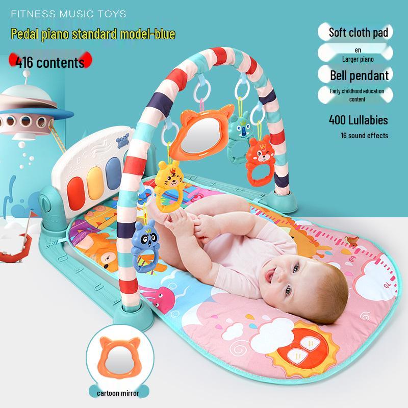 Southeast Asia Baby Educational Music Foot Piano Gym for Newborns