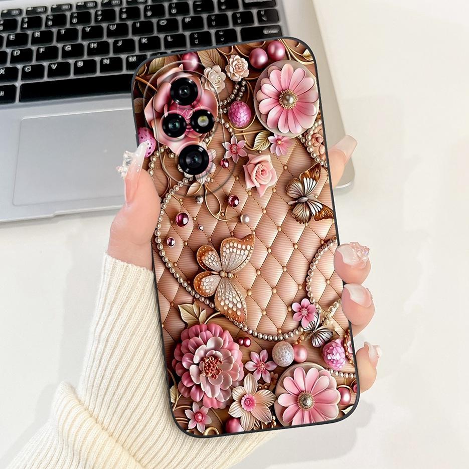 For Honor 200 Pro Case ELP-AN00 New Luxury Candy Painted Cover Shockproof Phone Case For Honor 200 Lite Honor200 Pro Soft Fundas