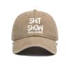 Trendy Versatile Hip Hop Letter Printing Washed Old Soft Top Sunshade Baseball Cap Unisex Baseball Cap