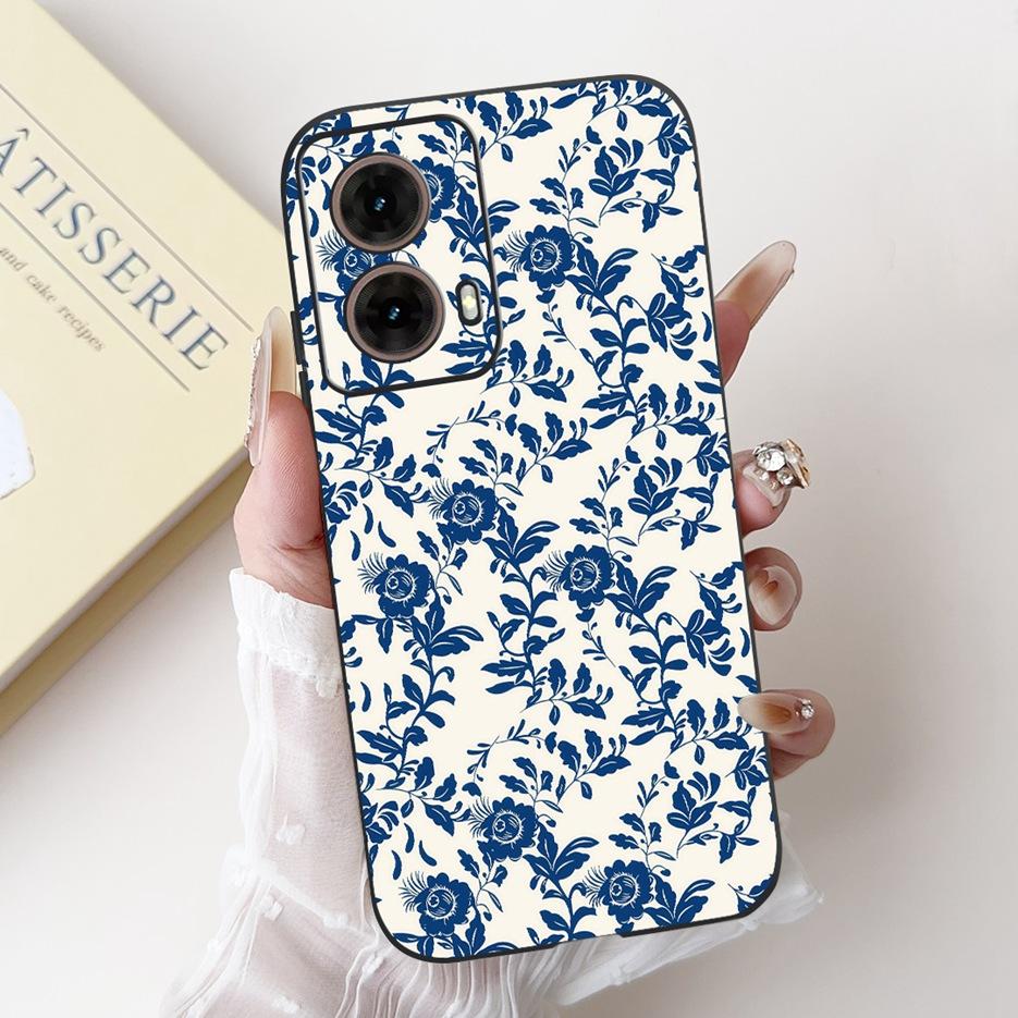 For Motorola Moto G85 5G Case XT2427-1 Luxury Candy Painted Cover Soft TPU Phone Case For Moto G35 G 55 85 MotoG55 MotoG85 Shell