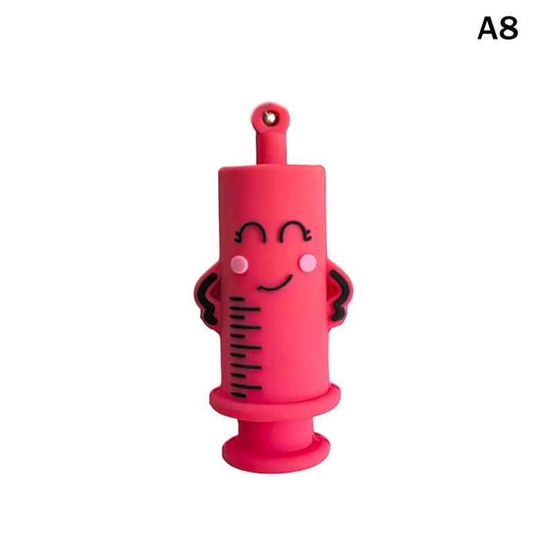 Niedliche Cartoon-Form Medizinische Ampullenflaschenöffner Krankenschwester Arzt Spezial Gummi Spritzenschneider Flaschenöffner Multifunktional