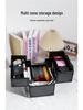 Multilayer Professional Makeup and Nail Art Tool Box, Medium-Large Handheld Case