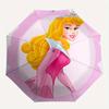 Princess Aurora, Sleeping Beauty Automatic Opening and Closing Umbrella - 8 Ribs Portable Folding Umbrella with Plastic Handle, Suitable for