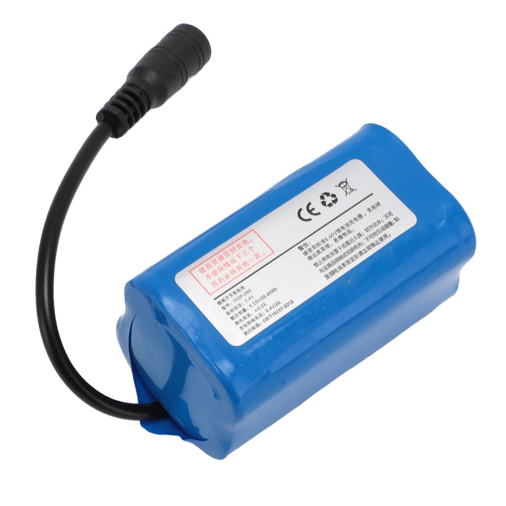 RC Boat Batt y, 5200mah Large Capacity Rc  ing Boat Batt y 7.4V Rechargble RC Boat Batt y Replacement for RC S ies Boats