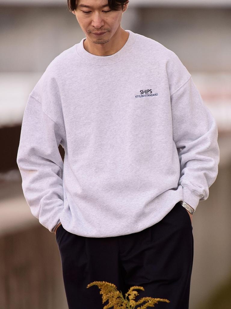 Ships SCREEN STARS STYLISH STANDARD Logo Embroidered Sweatshirt, Men's, Light Gray, Size M (112630045), Available Online First