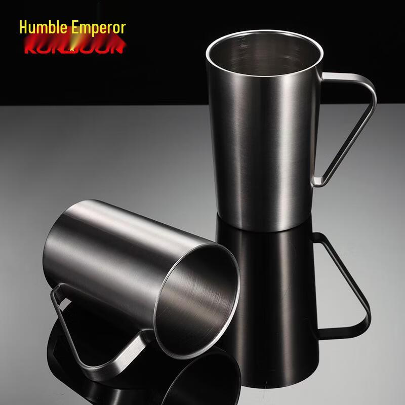 304 Stainless Steel Double Wall Insulated Beer Mug with Handle