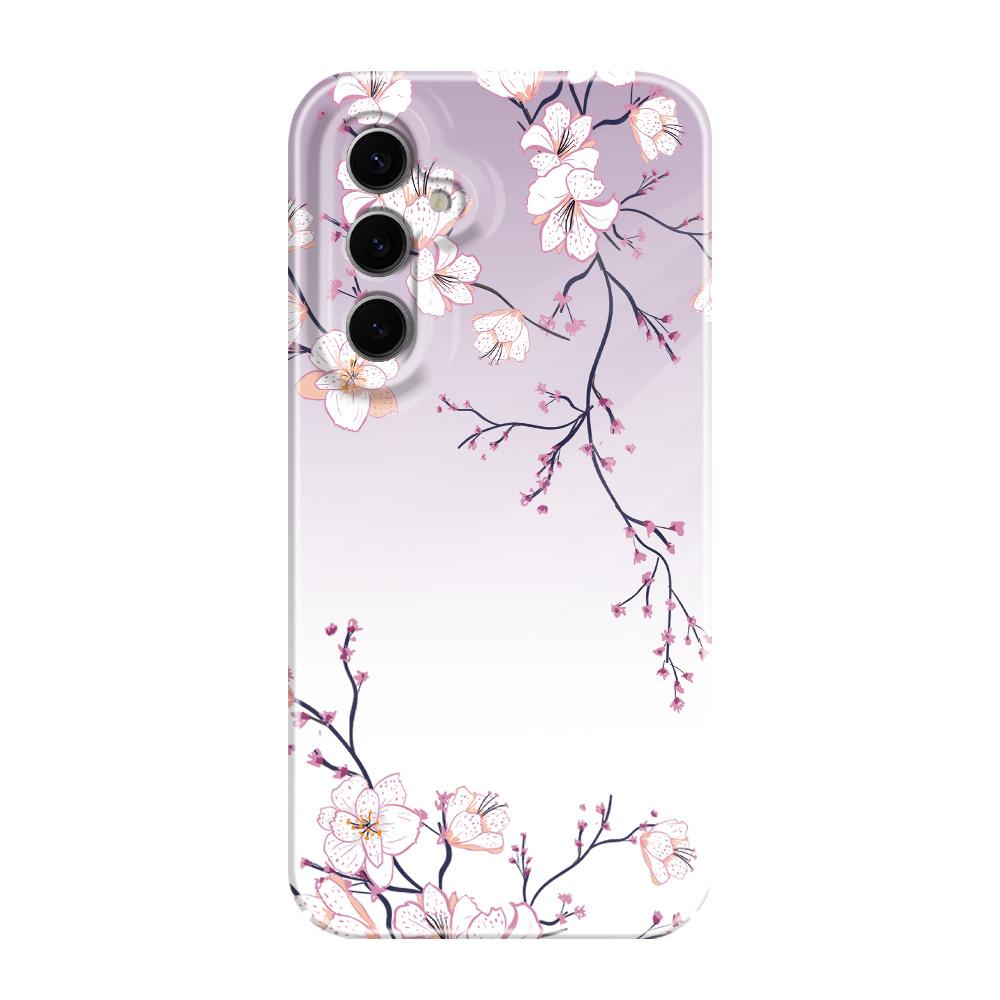 Pretty Wintersweet Phone Case For Samsung Galaxy S25 S24 S23 S22 S21 S20 Plus Ultra FE 5G Film Hard Cover