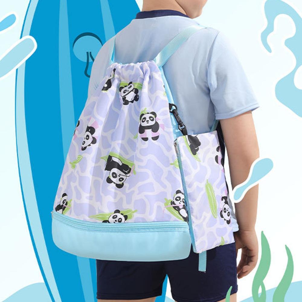 Shoe Compartment Kids Beach Bag Waterproof Swimm Storage Bag Children's Swimming Bag  Water Sports