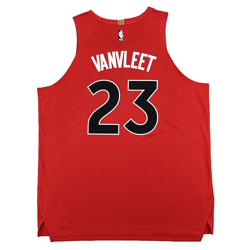 Nike X NBA Toronto Raptors Fred VanVleet Player Edition Pullover Sports Comfortable Casual Versatile Logo Basketball Jersey Unisex Jersey CN6341-657