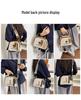 2026 New Bear Embroidery Women's Versatile Crossbody Shoulder Bag