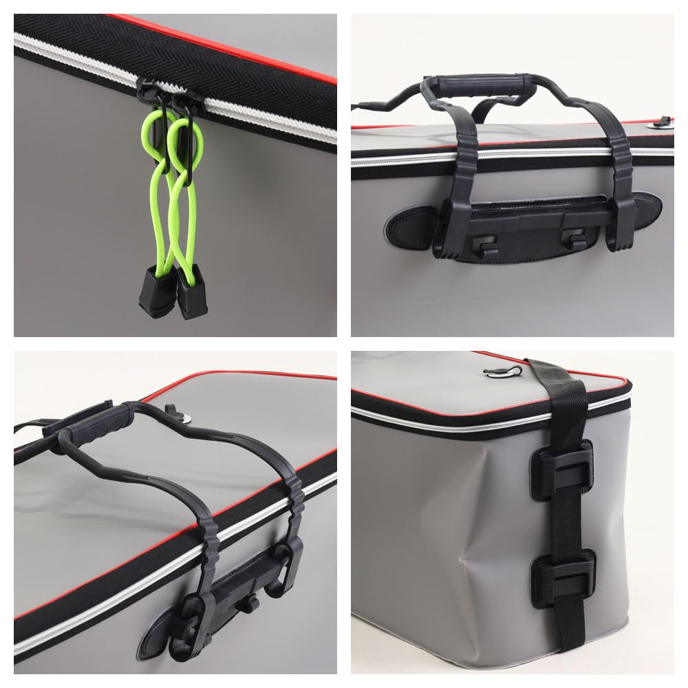 Bonarca Cooler Bag for Fishing and Bluefish, 86cm Wide, Large Capacity (50L), Foldable, Ideal for Fishing Tackle and Supplies