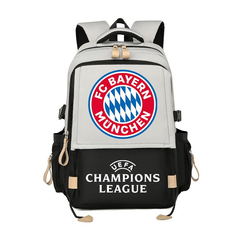 Large Capacity Schoolbag with Shoulder Strap; Student Three-piece Pencil Case Set