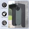 Weatherproof Ring Doorbell Cover Metal Ring Doorbell Cover Plate Waterproof Sun Protection Simple Installation Doorbell Cover