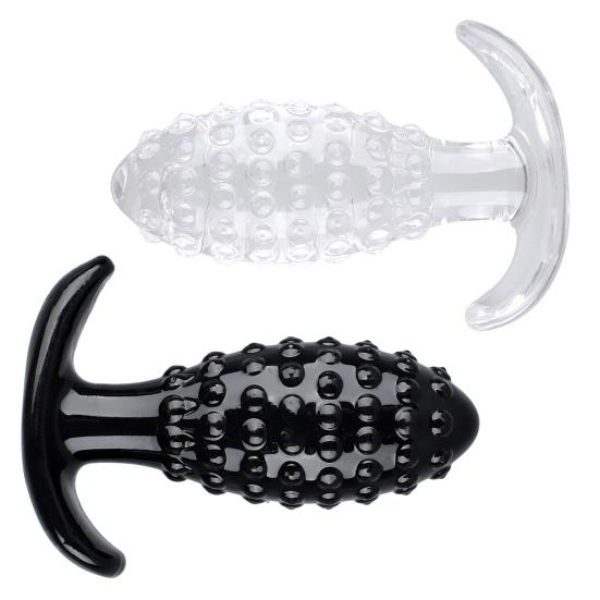 Anal Plug Ergonomic Fast Adaptation TPE Sexual Stimulation Anal Dildo Sex Toy