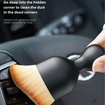 1pc pulizia interna auto spazzola morbida cruscotto uscita aria gap rimozione polvere home office dettagli strumenti puliti