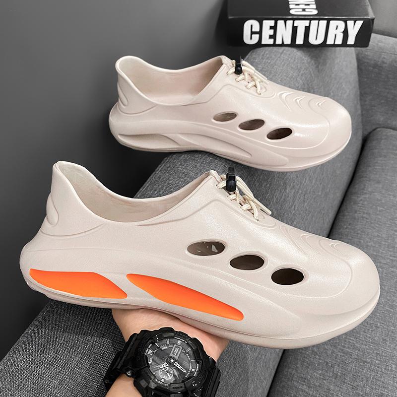 Σανδάλια Ανδρικά Σανδάλια Παπούτσια για Άνδρες Μαλακά και Άνετα Ανθεκτικά στη Φθορά Παπούτσια για Εσωτερικό και Εξωτερικό Χώρο Παραλία Κήπο Μόδα