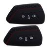 Black Soft Silicone Key Cover Set for Golf 8 For Skoda Enyaq IV 2 Pieces