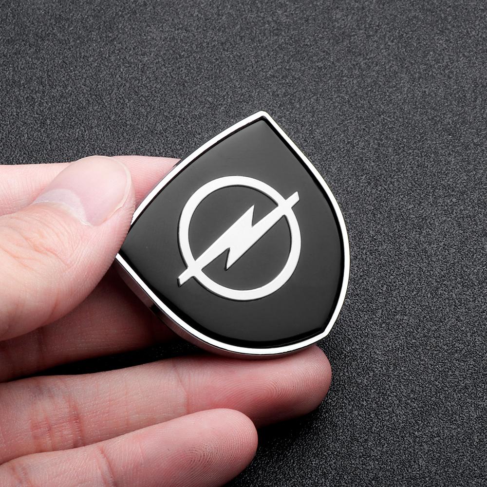 

1/2Pcs Car Accessories 3D Metal Shield Body Trunk Emblem Stickers Decoration For OPEL Zafira Astra Mokka Movano Vectra Insignia